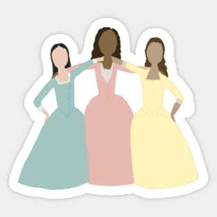 Schuyler Sisters Sticker